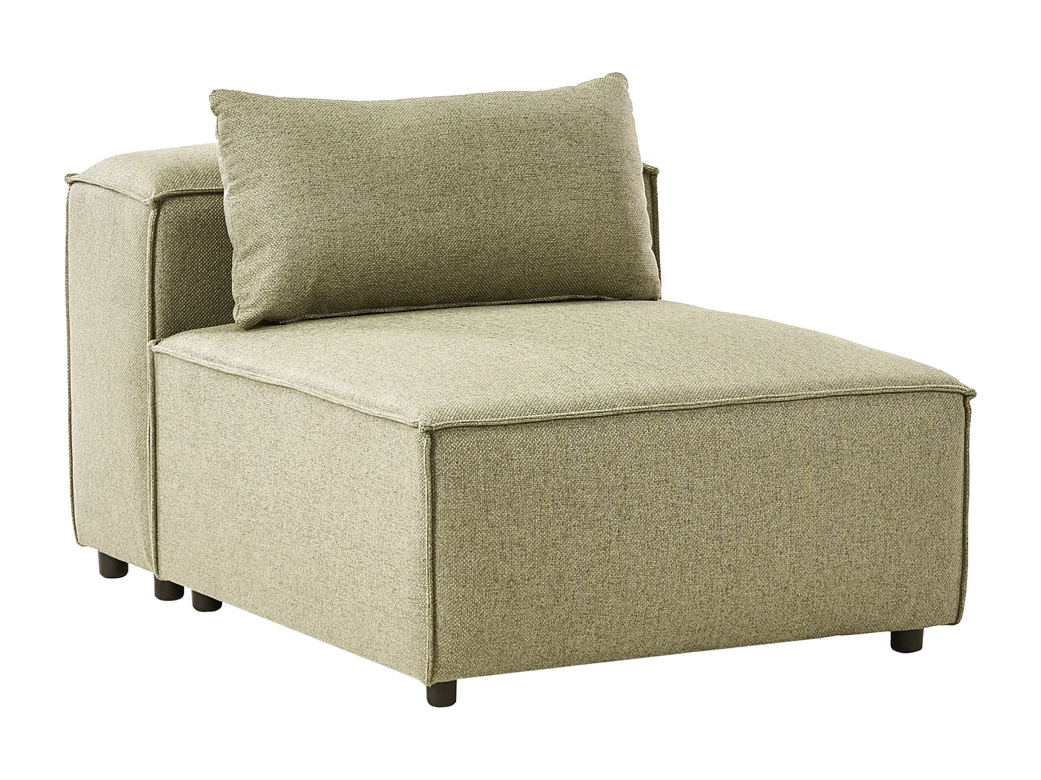 Module fauteuil BRANDE Tissu Vert clair