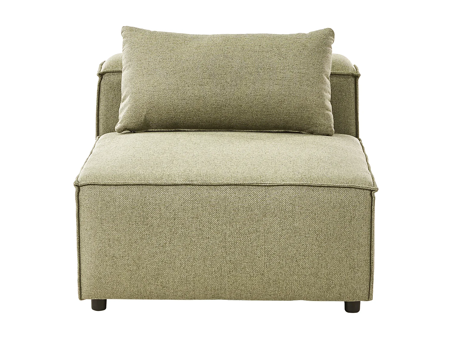 Module fauteuil BRANDE Tissu Vert clair