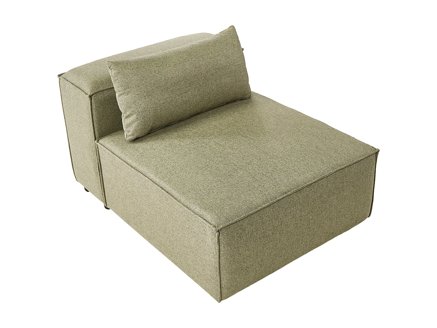 Module fauteuil BRANDE Tissu Vert clair