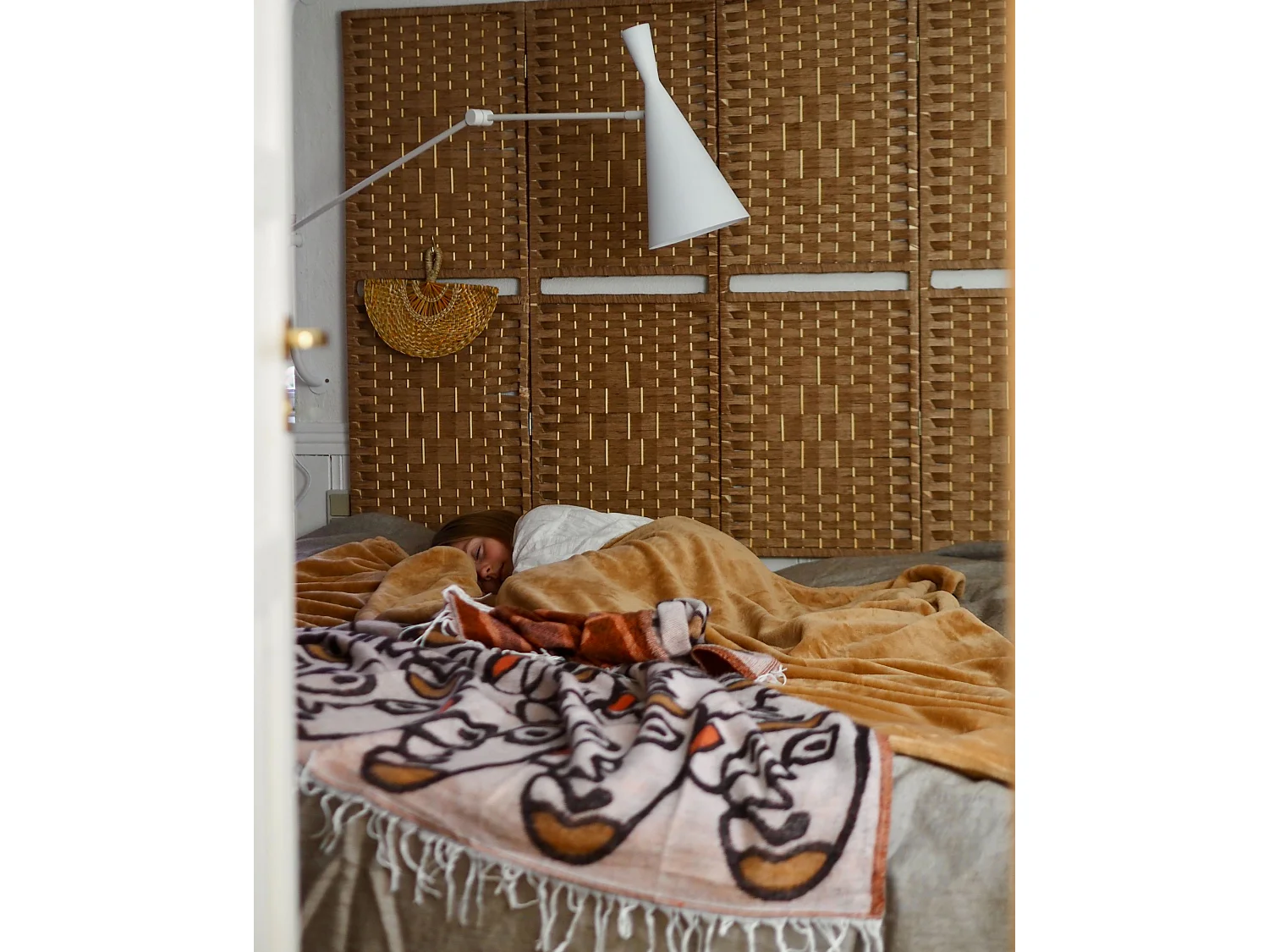 Wall Lamp MARISA White Metal Adjustable