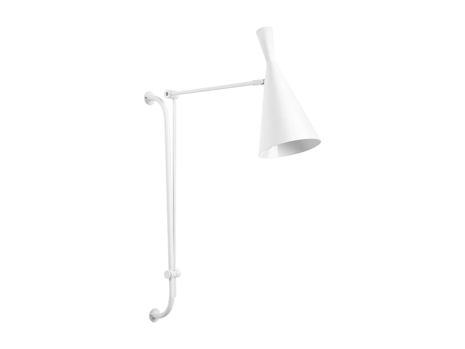 Lampe murale MARISA Réglable Métal Blanc
