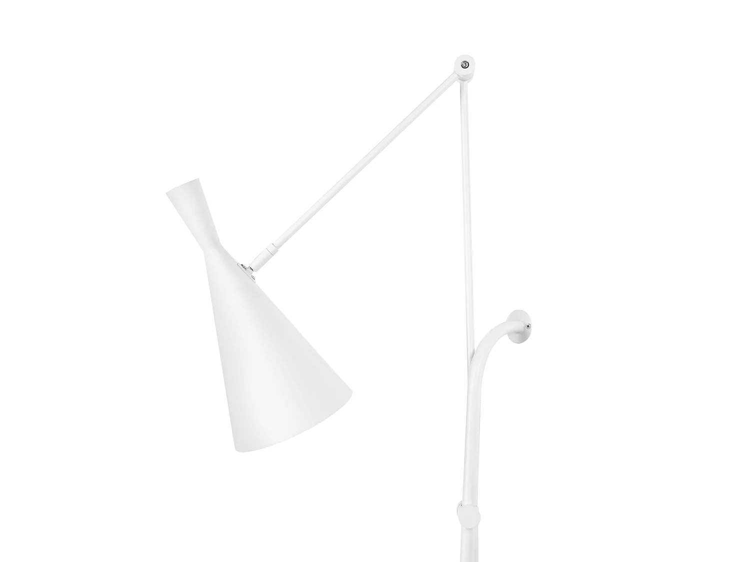 Wall Lamp MARISA White Metal Adjustable