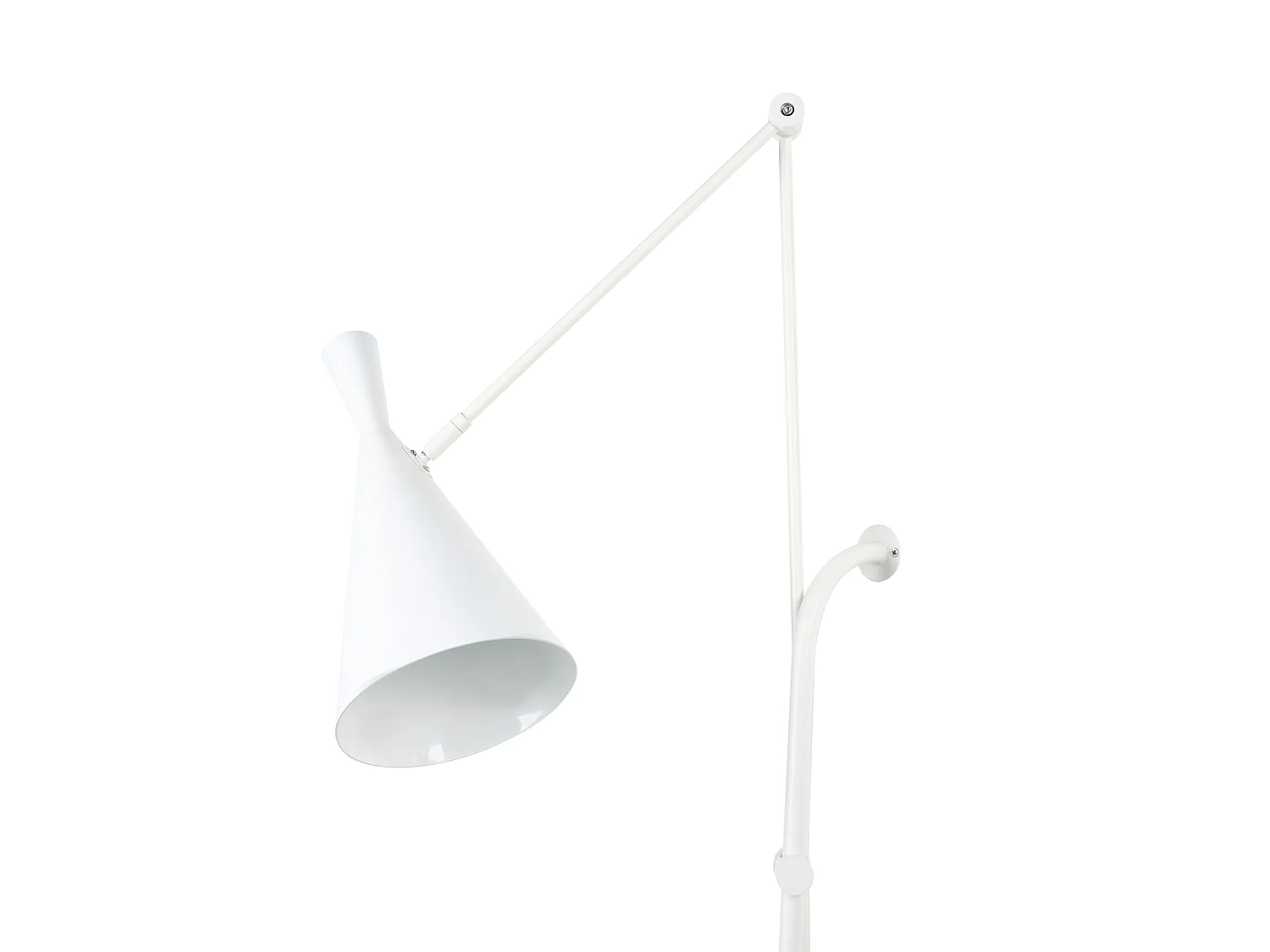 Wall Lamp MARISA White Metal Adjustable