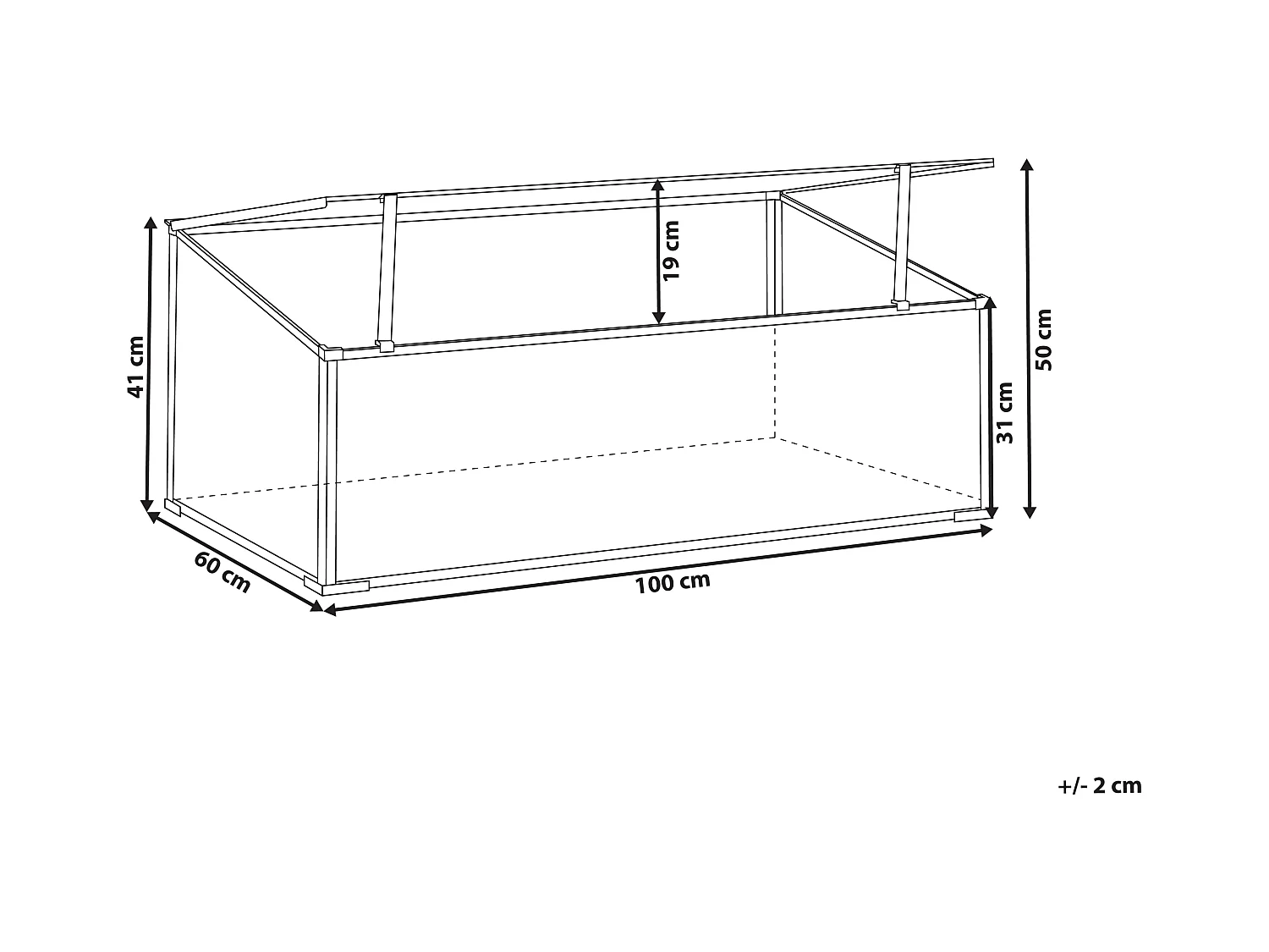 Serre de jardin CARFIZZI Argenté 60 cm