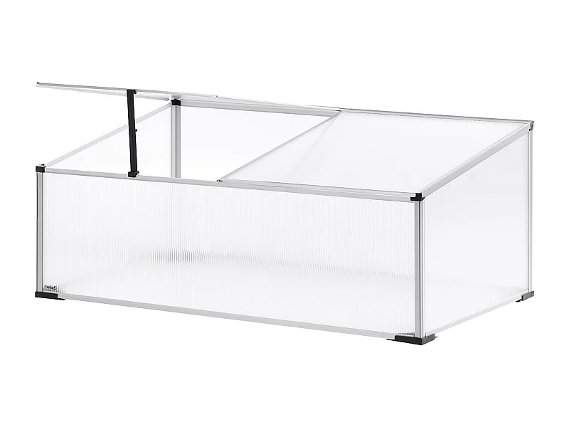 Serre de jardin SERIFOS Argenté 61 cm