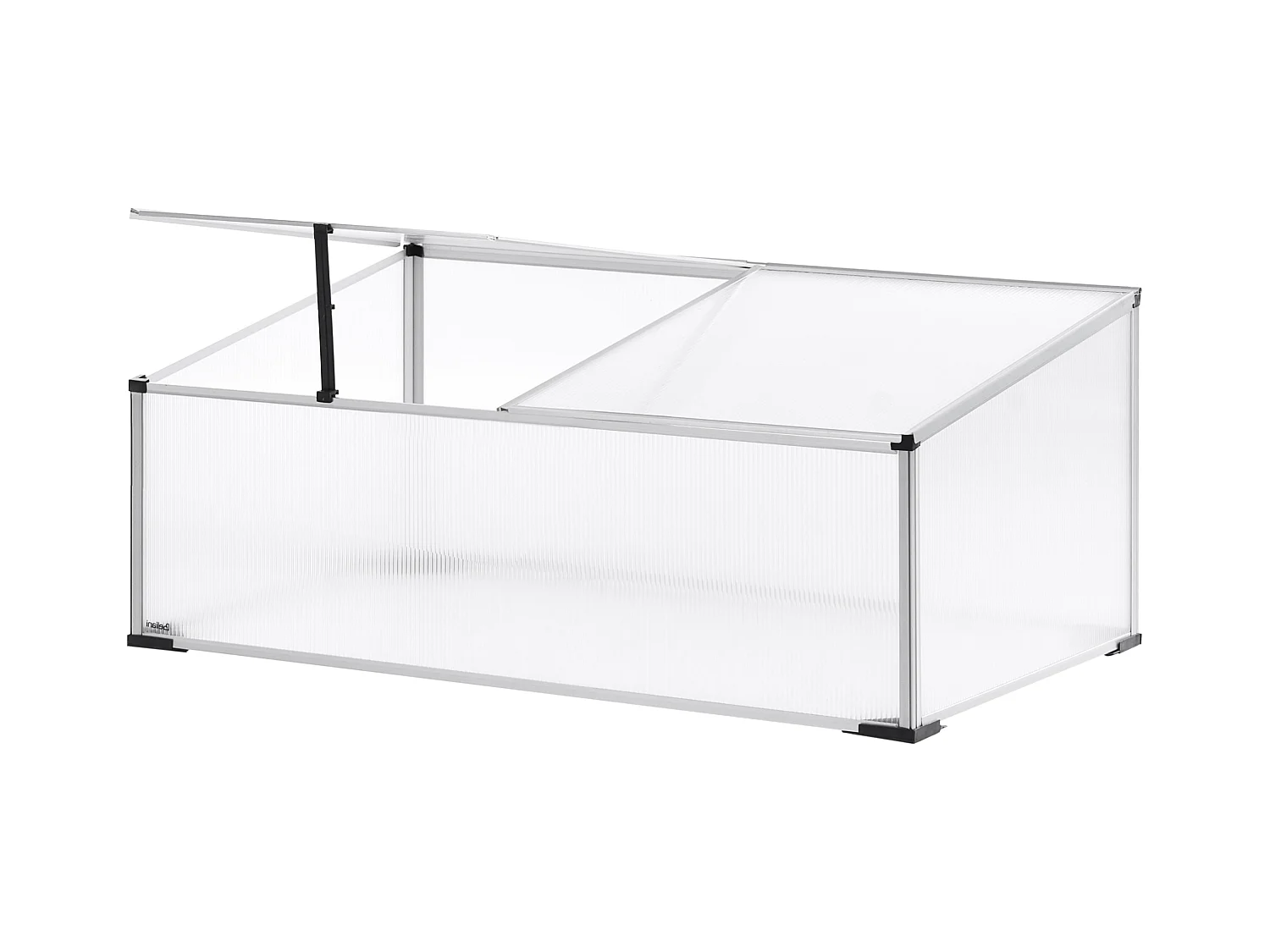 Serre de jardin SERIFOS Argenté 61 cm