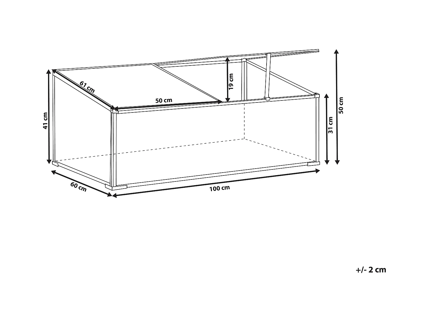 Serre de jardin SERIFOS Argenté 61 cm
