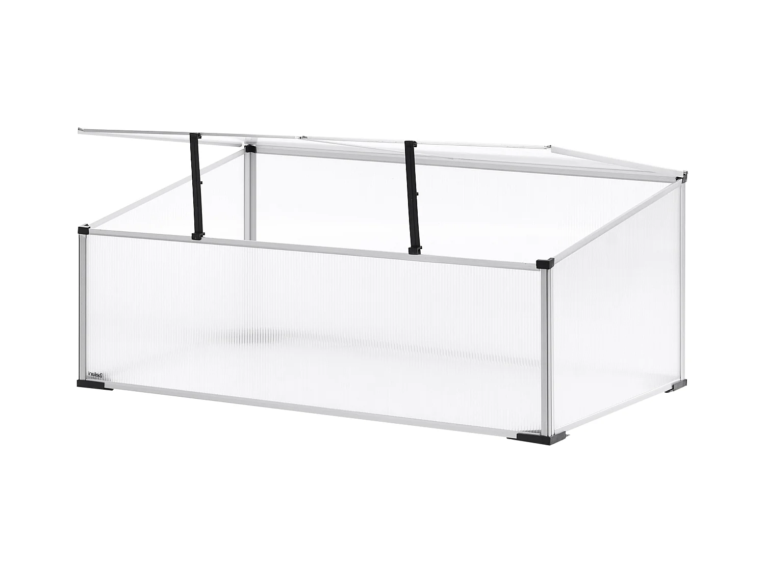 Serre de jardin SERIFOS Argenté 61 cm