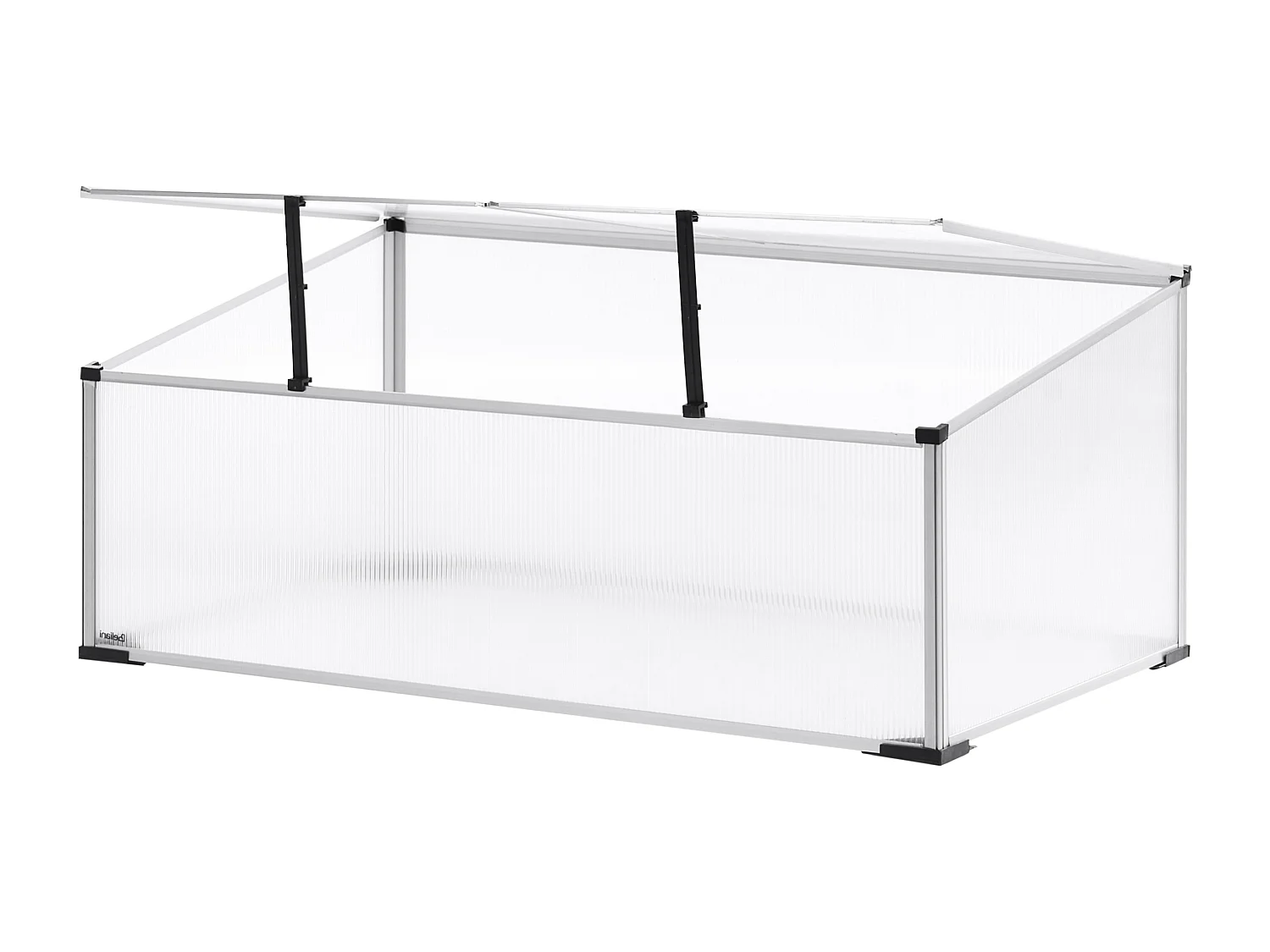 Serre de jardin SERIFOS Argenté 60 cm