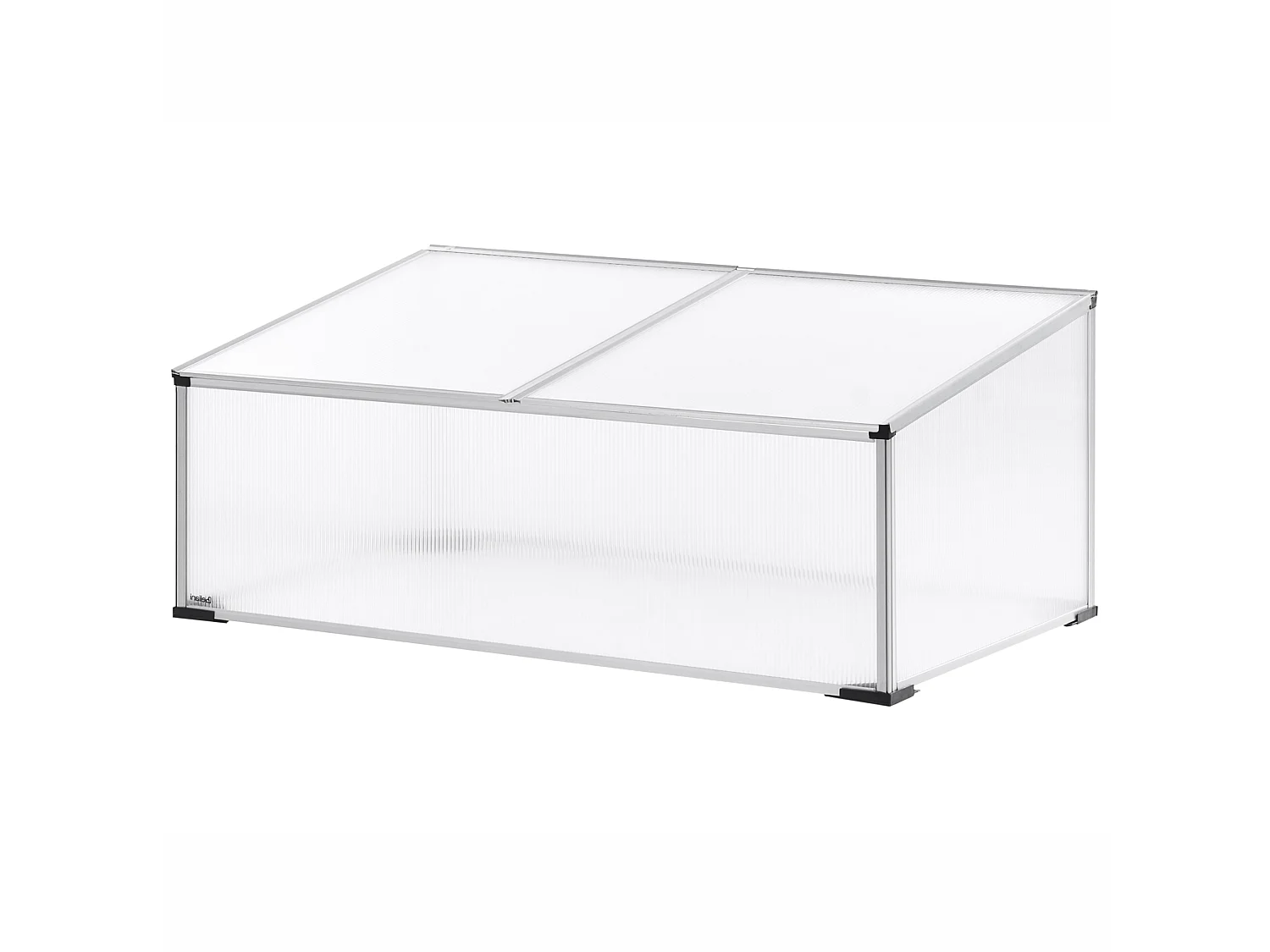 Serre de jardin SERIFOS 100 cm 60 cm Argenté