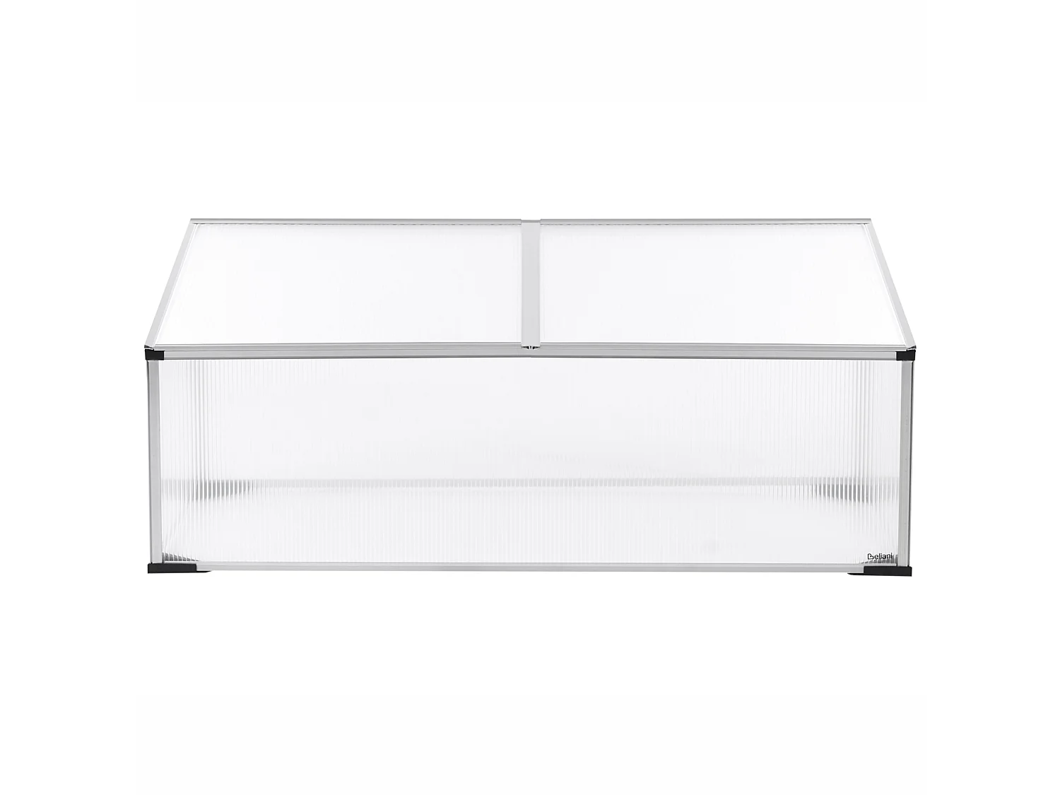 Serre de jardin SERIFOS 100 cm 60 cm Argenté