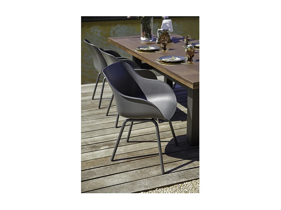 Set di 2 sedie SOPHIE Rondo Elegance HARTMAN – Antracite