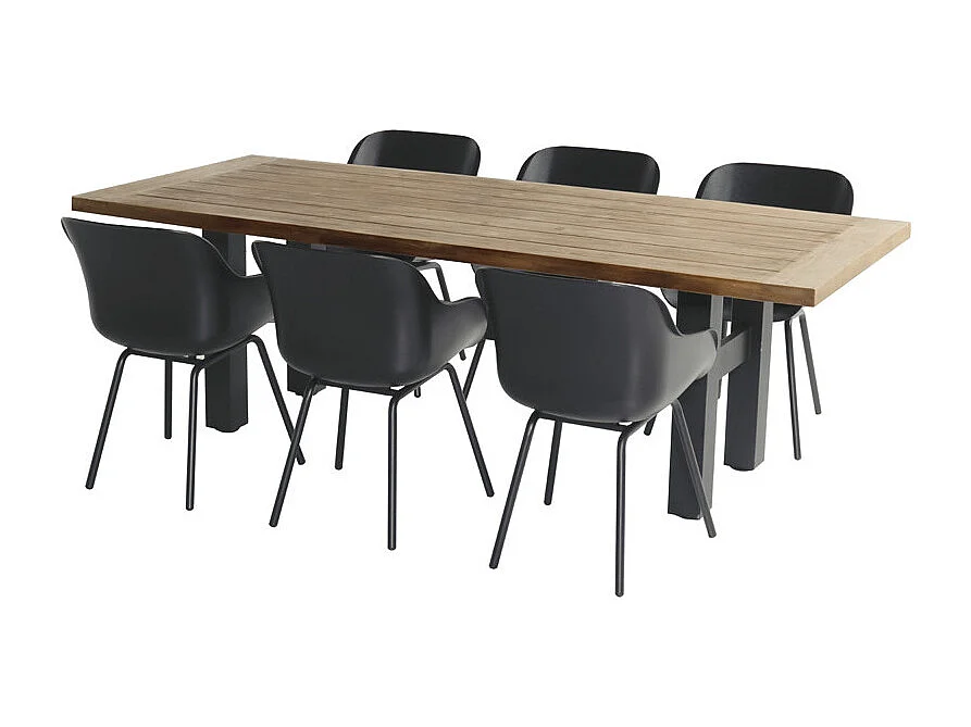 Set di 2 sedie SOPHIE Rondo Elegance HARTMAN – Antracite