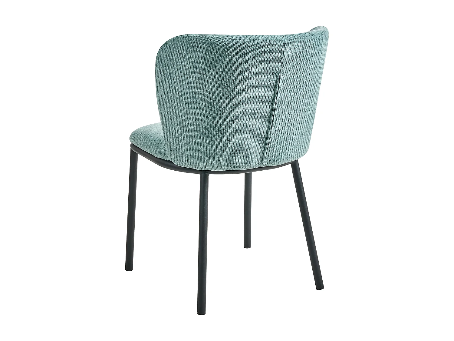 Lot de 2 chaises de salle à manger ARTESIA  Tissu Vert menthe