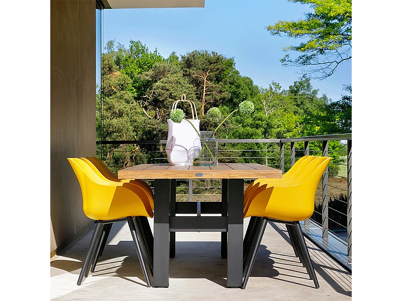 Set di 2 Sedie SOPHIE Element Organic HARTMAN - Giallo