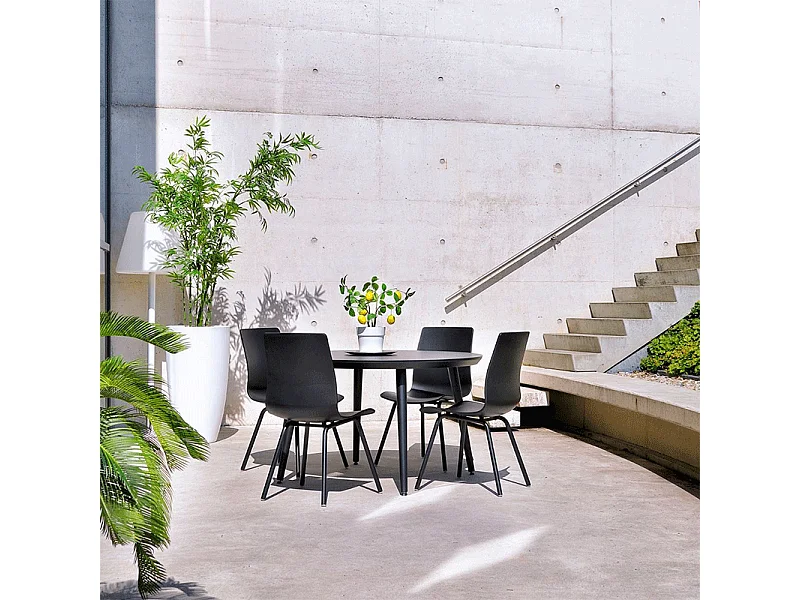 Set di 2 Sedie SOPHIE Element Dining HARTMAN - Antracite