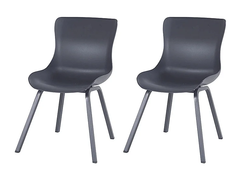 Set di 2 Sedie SOPHIE Element Dining HARTMAN - Antracite