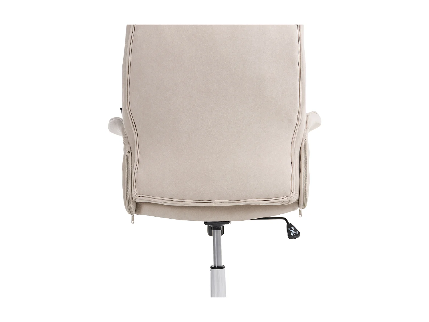 Chaise de bureau PILOT Velours Beige clair
