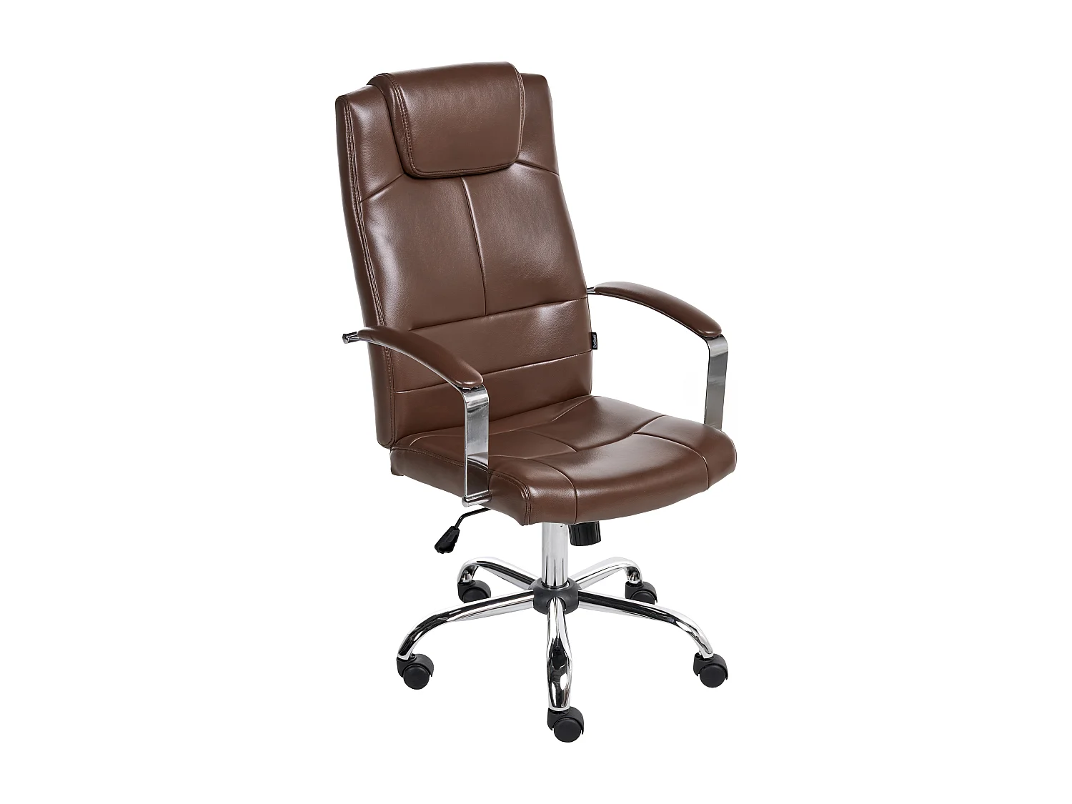 Executive Chair WINNER Faux Leather Brown