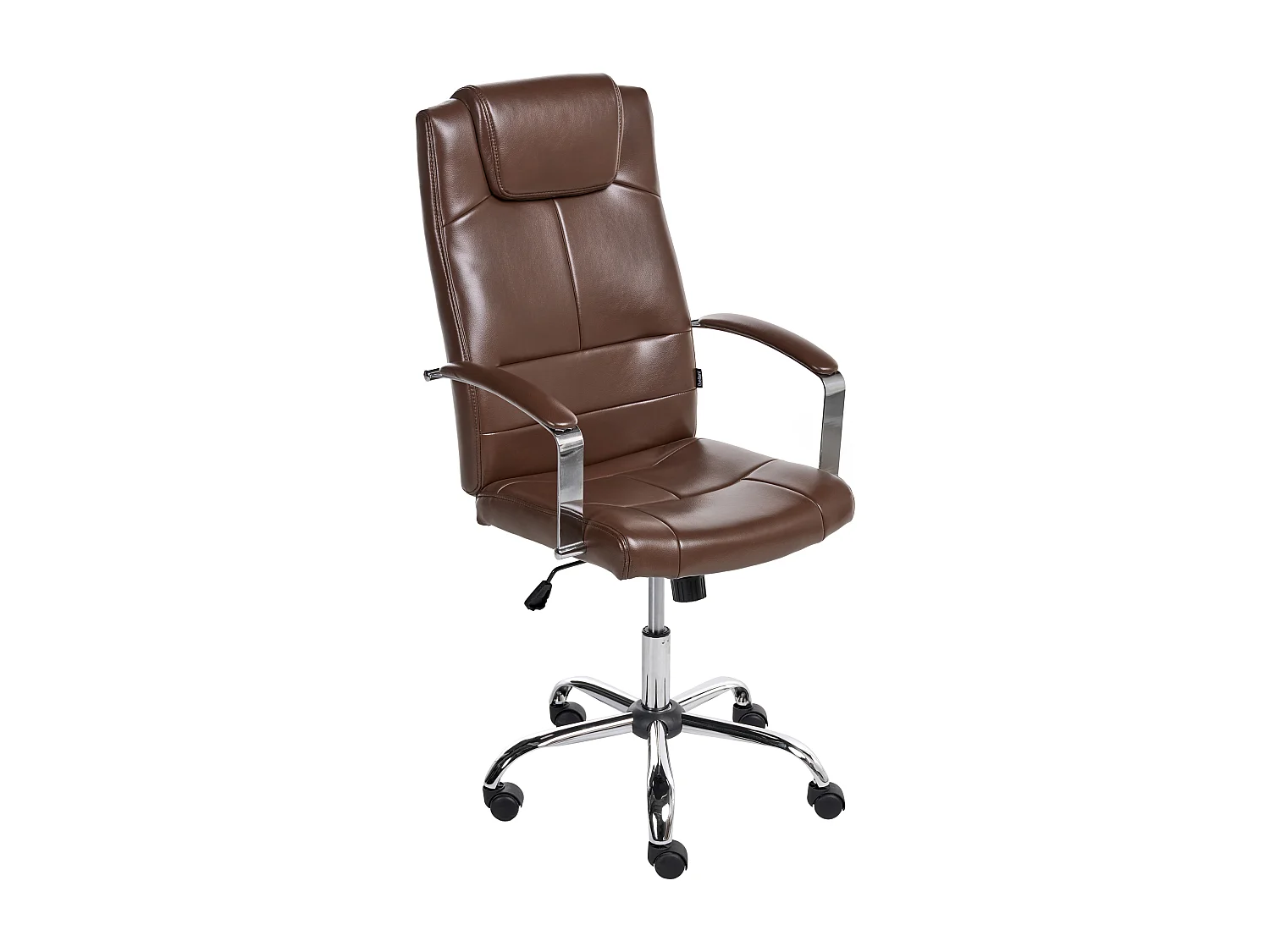 Executive Chair WINNER Faux Leather Brown
