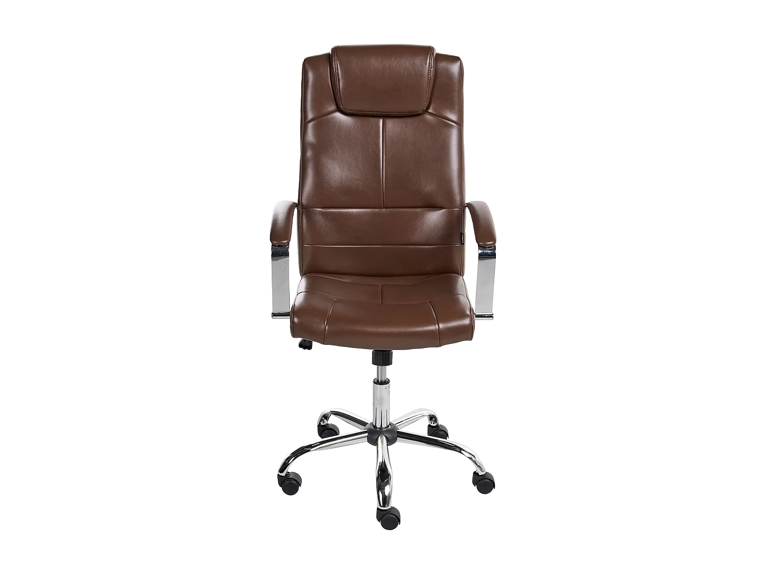 Executive Chair WINNER Faux Leather Brown