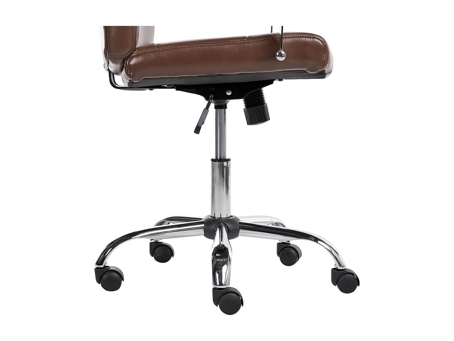 Executive Chair WINNER Faux Leather Brown