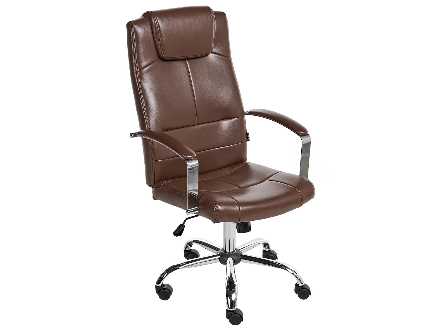 Executive Chair WINNER Faux Leather Brown