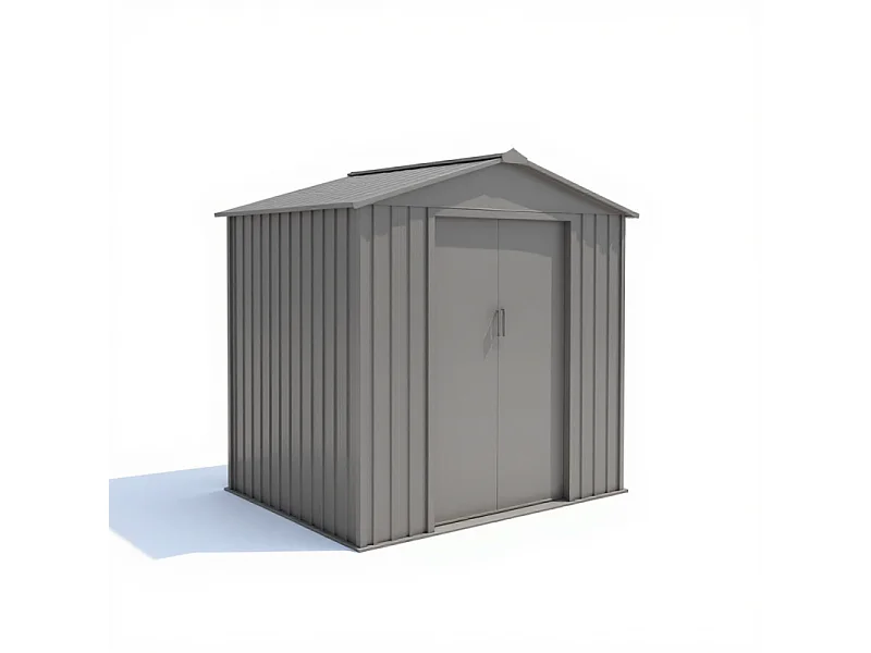 Casetta da giardino in metallo – MJ 6 x 4 - 2,43 m² - Antracite