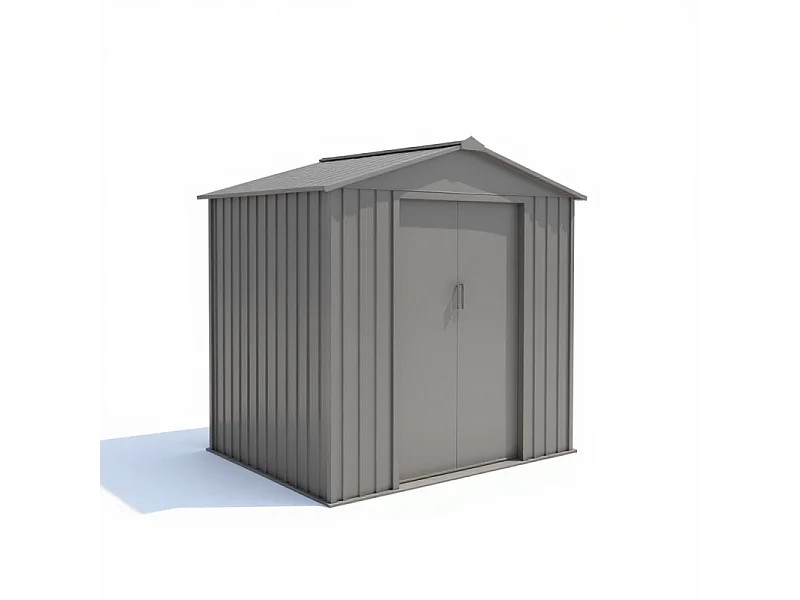 Casetta da giardino in metallo – MJ 6 x 4 - 2,43 m² - Antracite