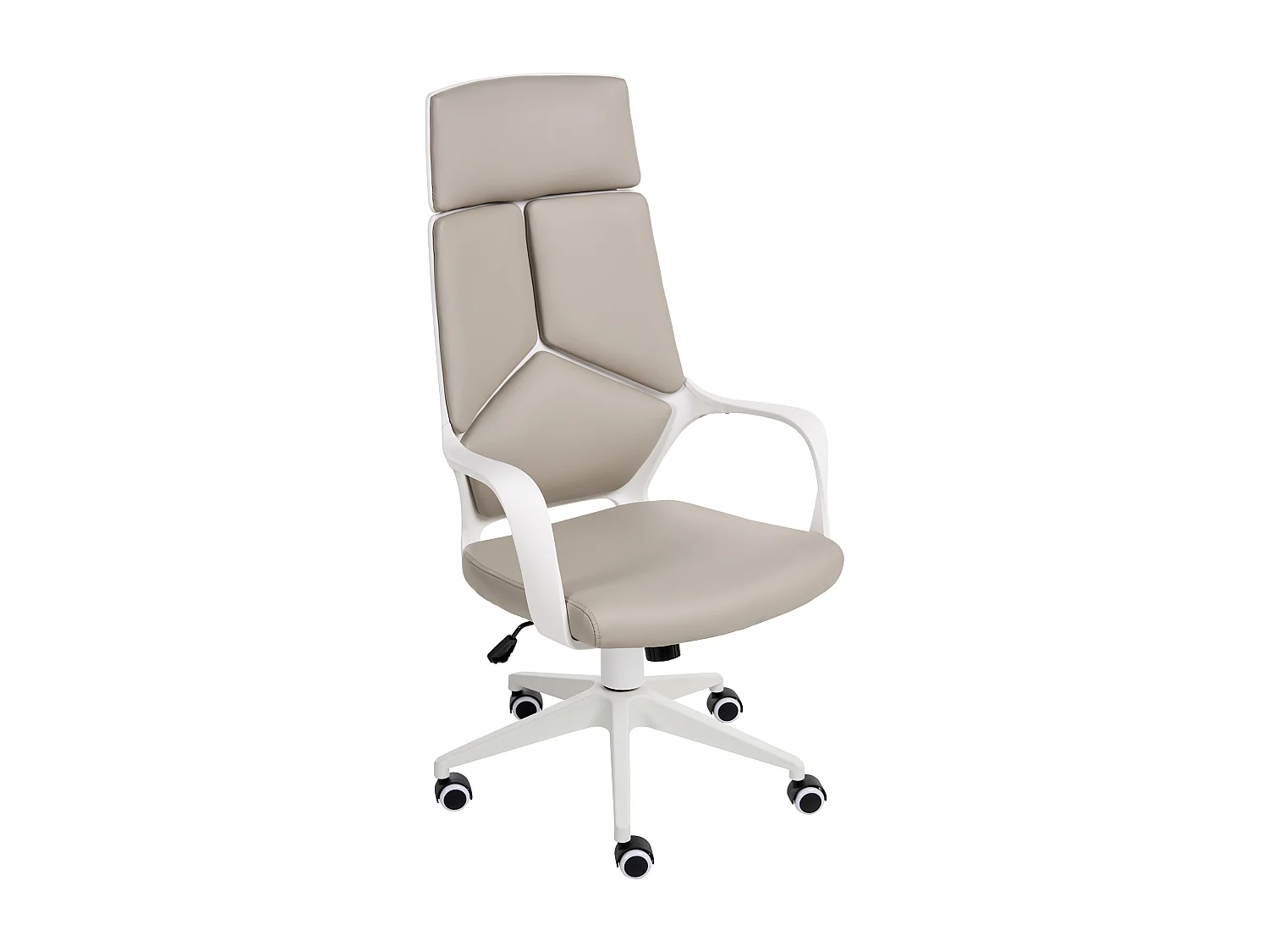 Chaise de bureau DELIGHT Cuir PU Taupe