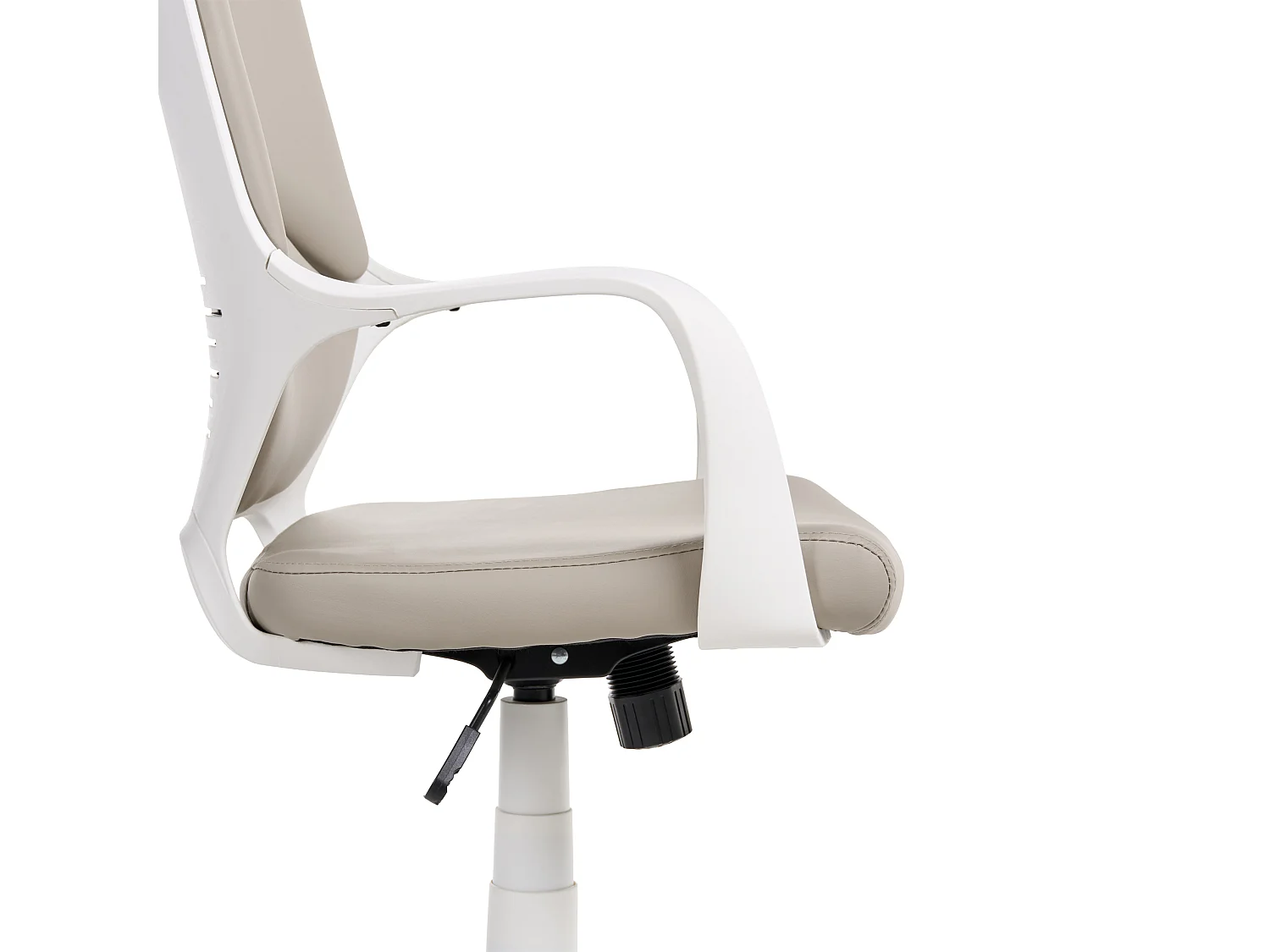 Chaise de bureau DELIGHT Cuir PU Taupe