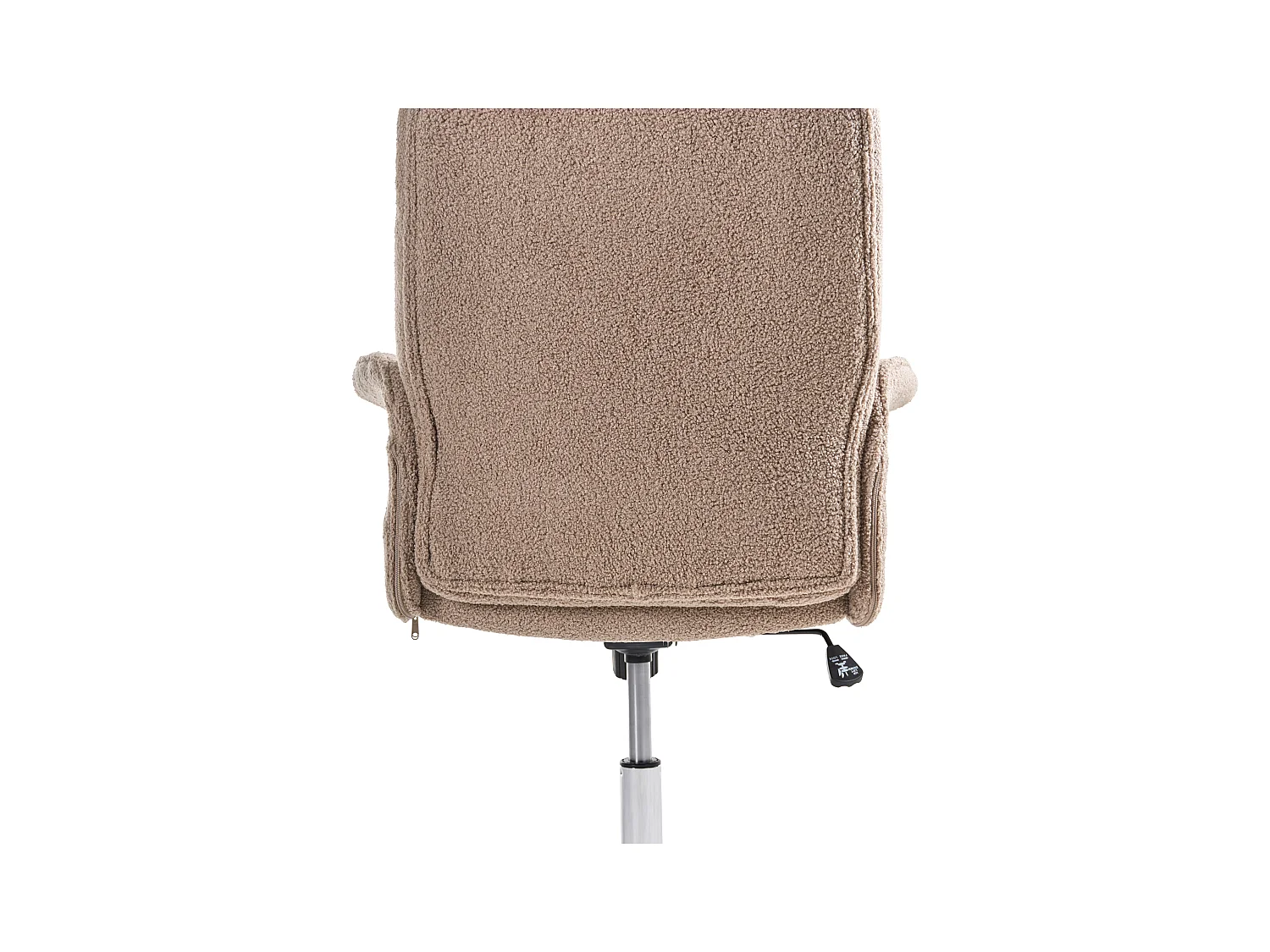 Chaise de bureau PILOT Bouclé Marron