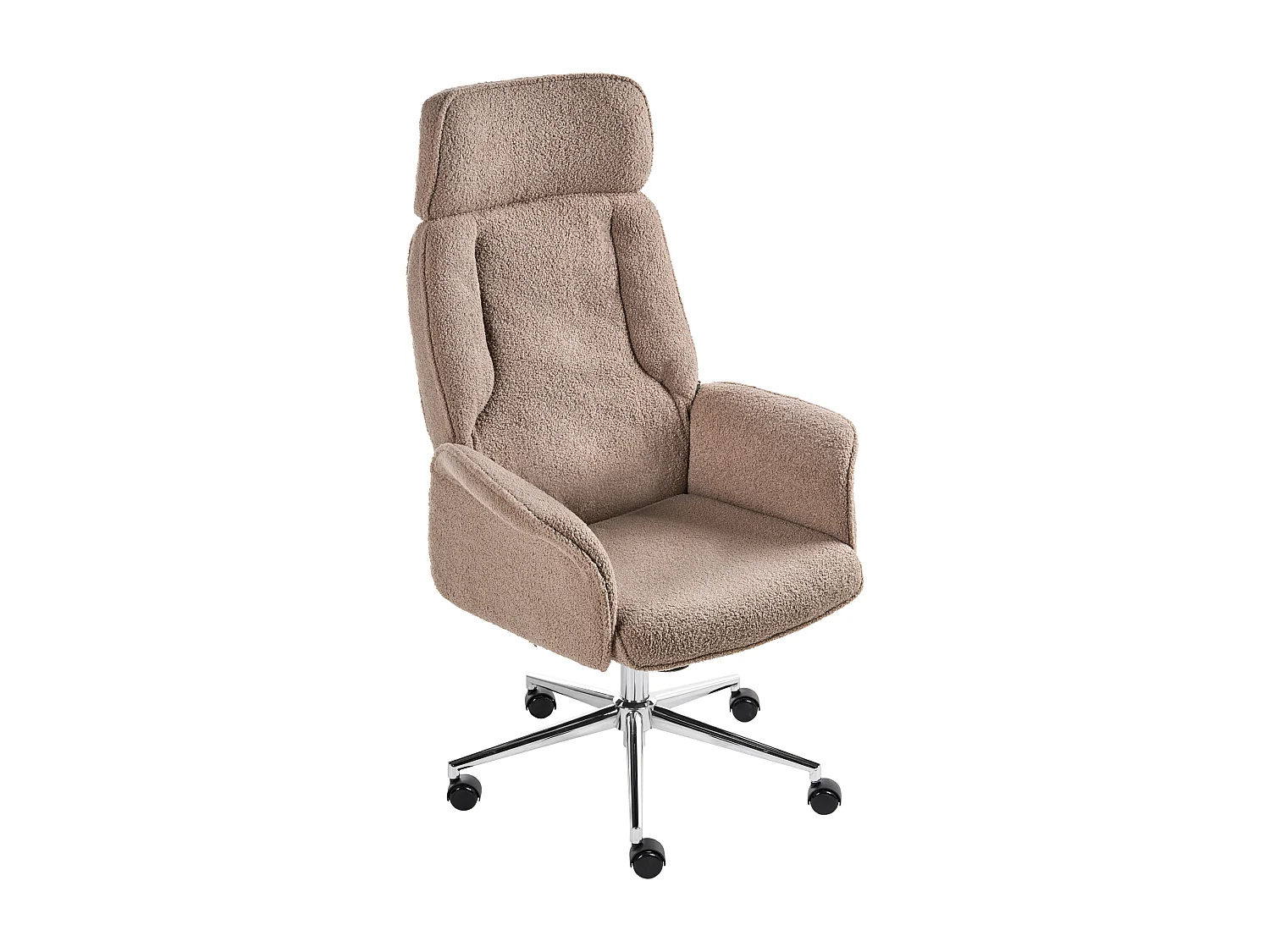 Office Chair PILOT Boucle Brown