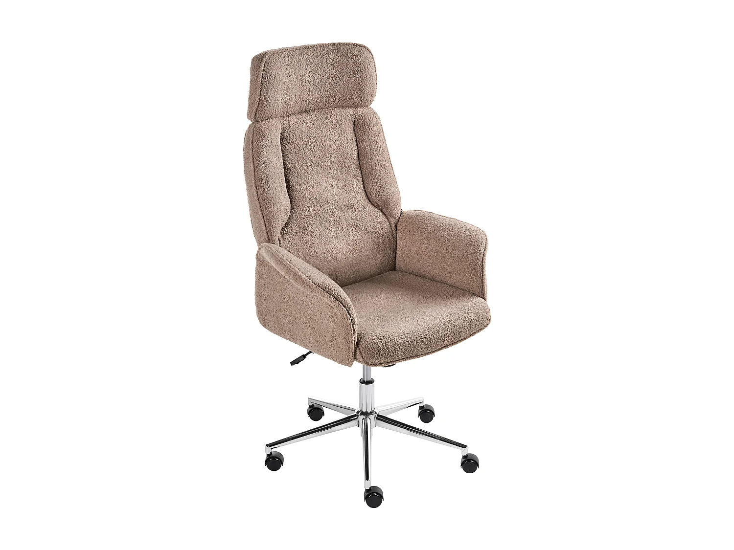 Office Chair PILOT Boucle Brown