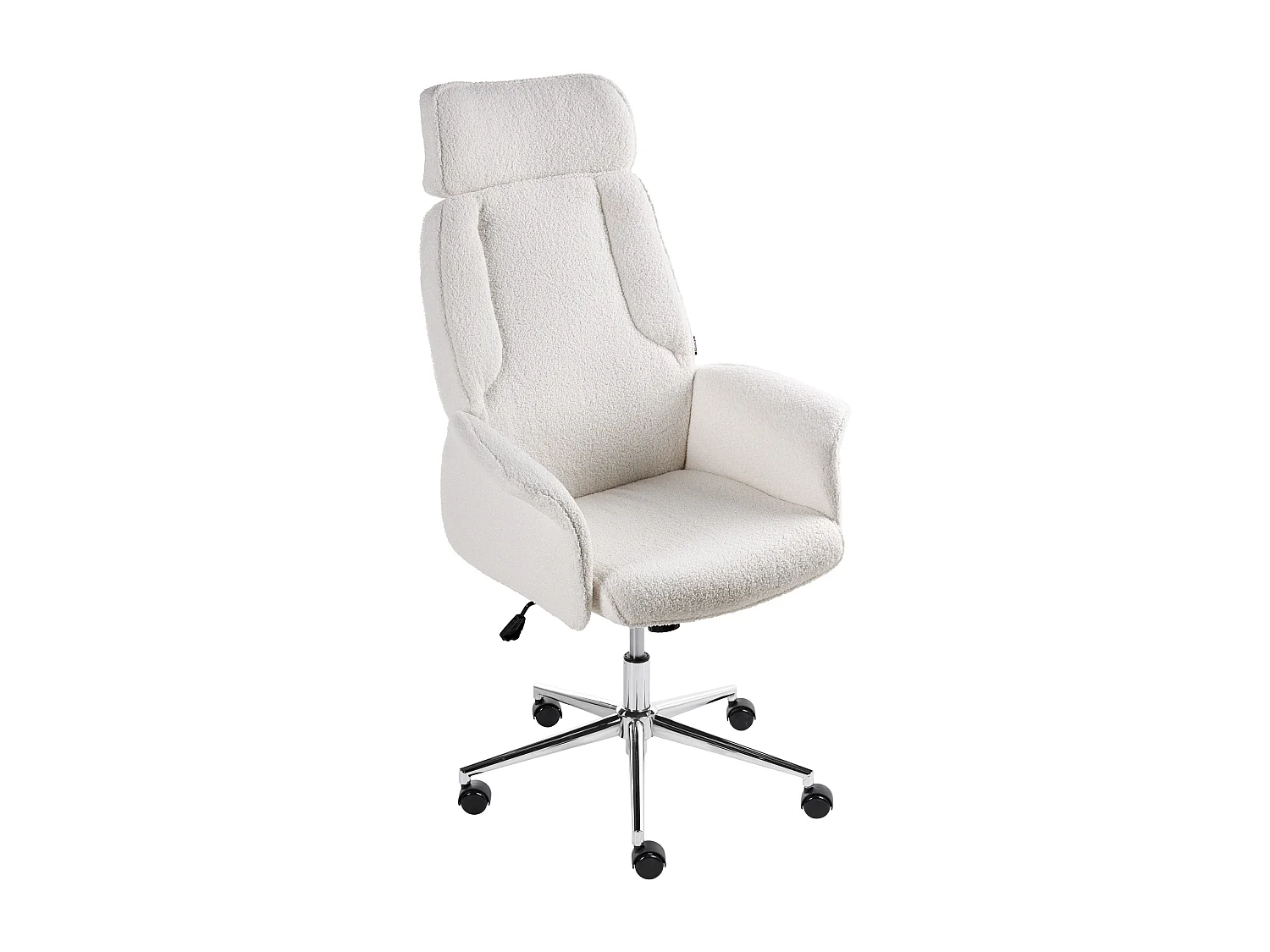 Office Chair PILOT Boucle Off-White
