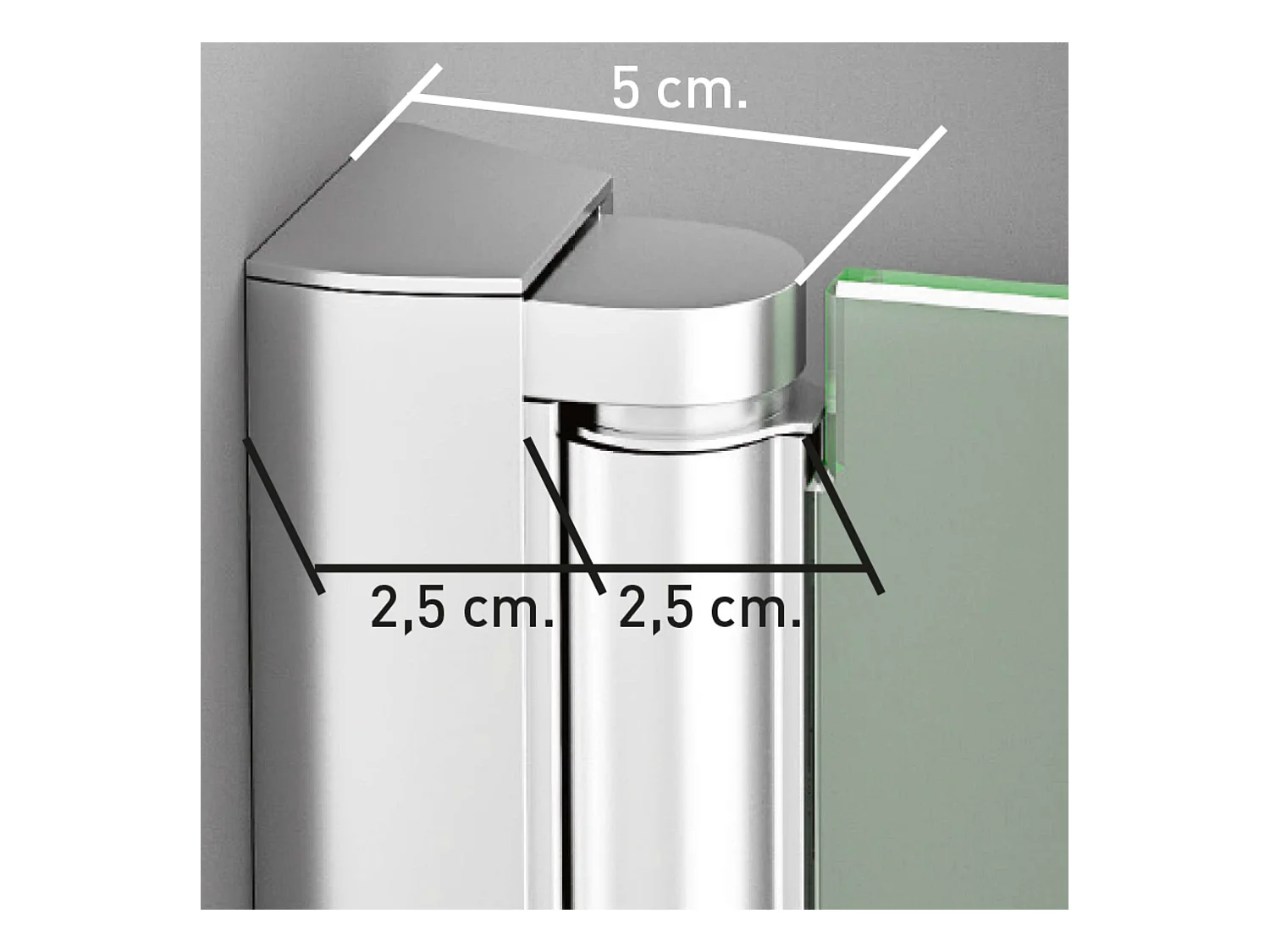 Porte de douche pivotante droite - Paroi de douche L.70 x H195 cm - Verre trempé 6mm transparent anti calcaire - Noir Mat - SUPERBAN