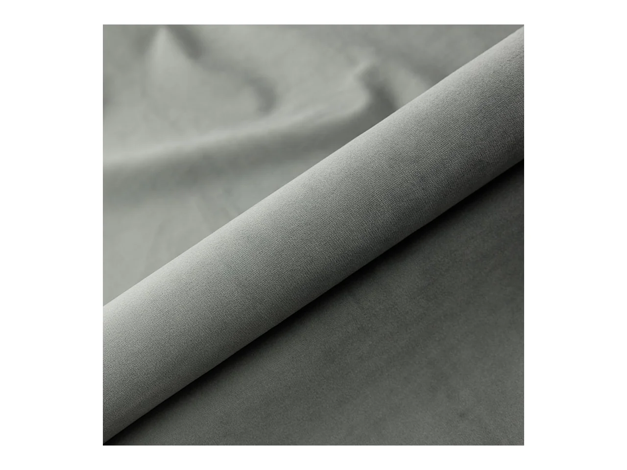 BESILIO Gestoffeerd bed met opbergruimte en lattenbodem 160x200 Tessa – fluwelen slaapkamerbed – Grijs