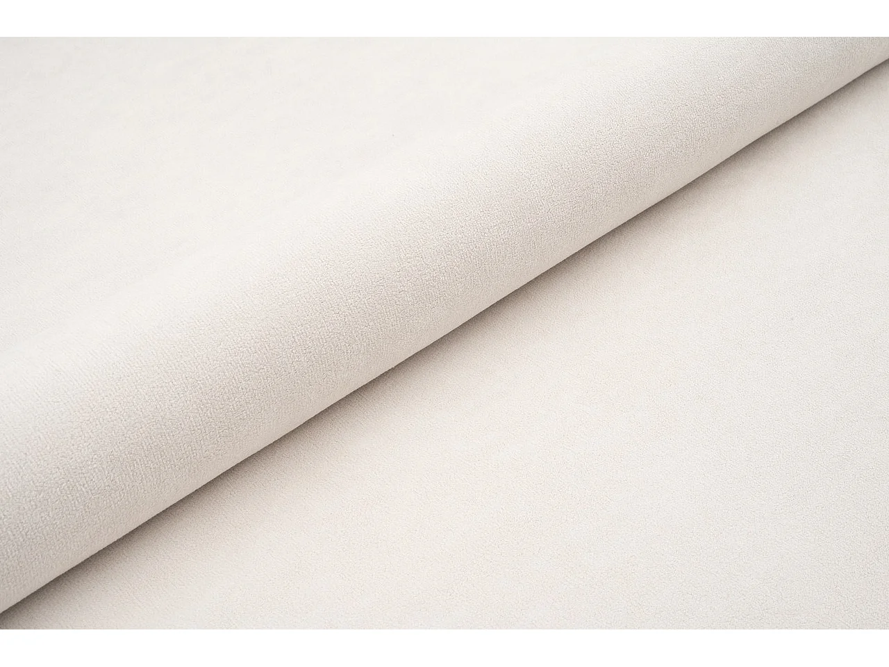 BESILIO Lit avec rangement en panneau 180x200 Monti – lit fin avec coussins décoratifs amovibles, sommier et coffre de rangement – Crème