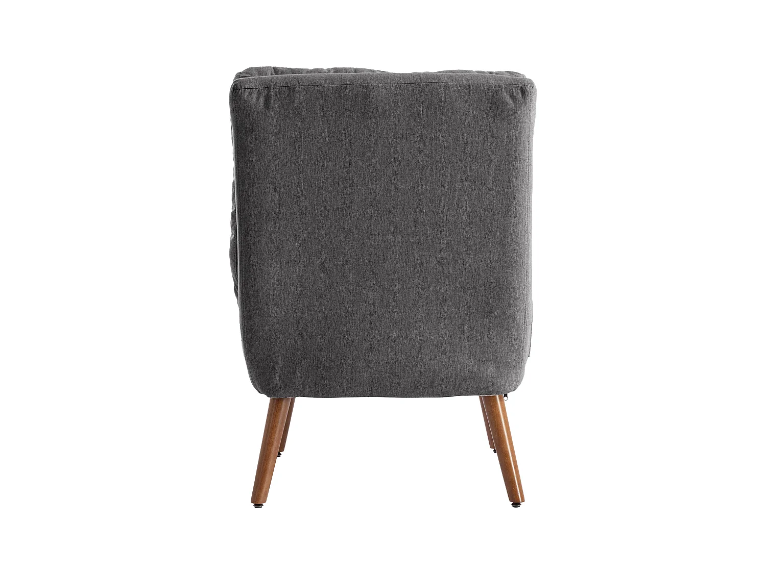 Stoel 67x60x96.5cm met voetsteun 5 niveaus verstelbare rugleuning kantelbaar ontwerp en zijsteun brengen Materiaal Schuim en grijs