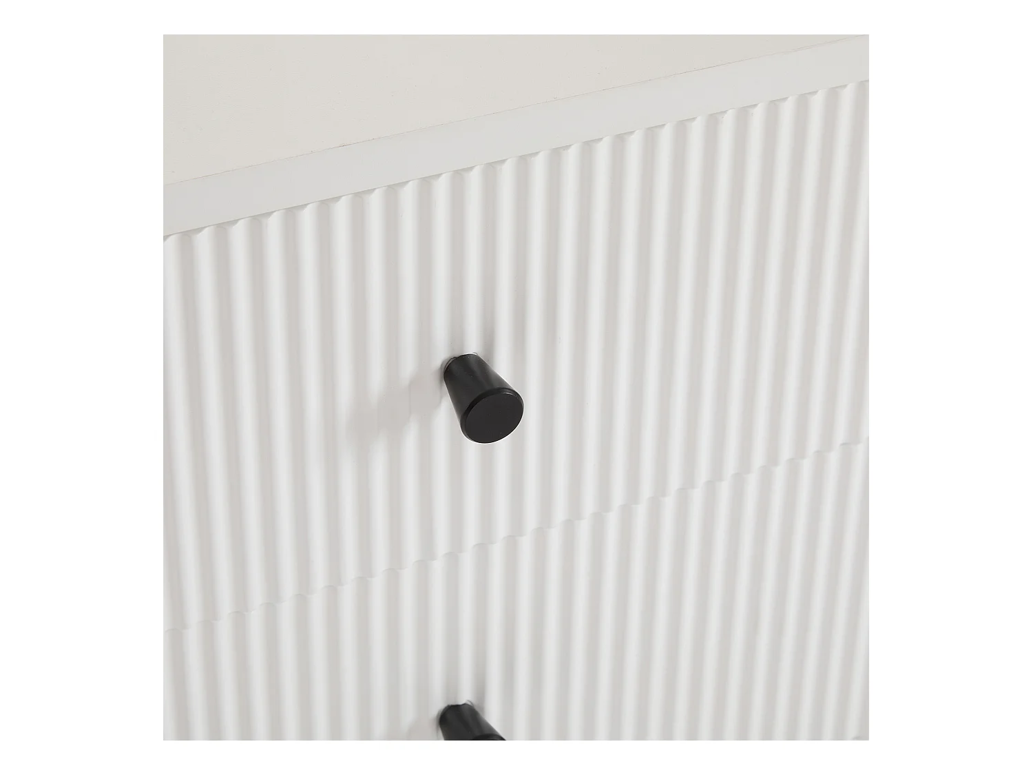 Coiffeuse 150x40x76 cm avec éclairage LED miroir et tiroirs panneaux de particules en blanc pour chambre