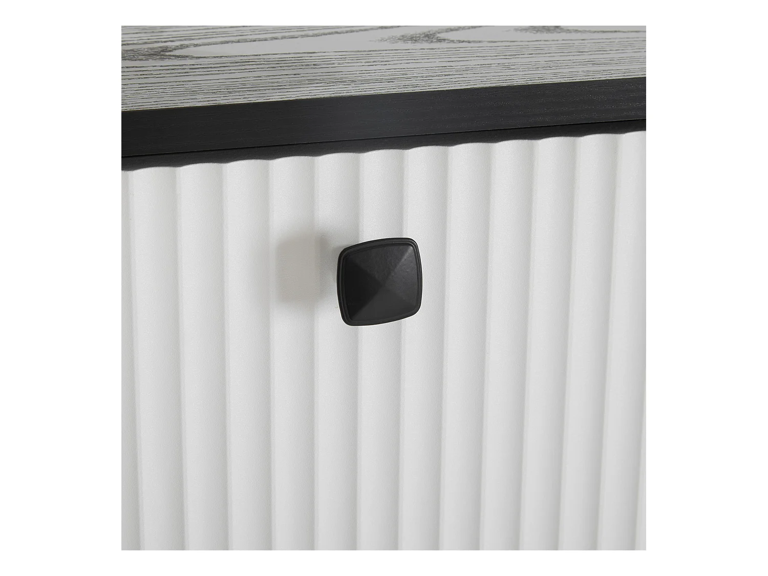 Schoenenkast 90x25x121 cm met uitklapbare planken, spaanplaat in wit en zwart, voor woonkamer