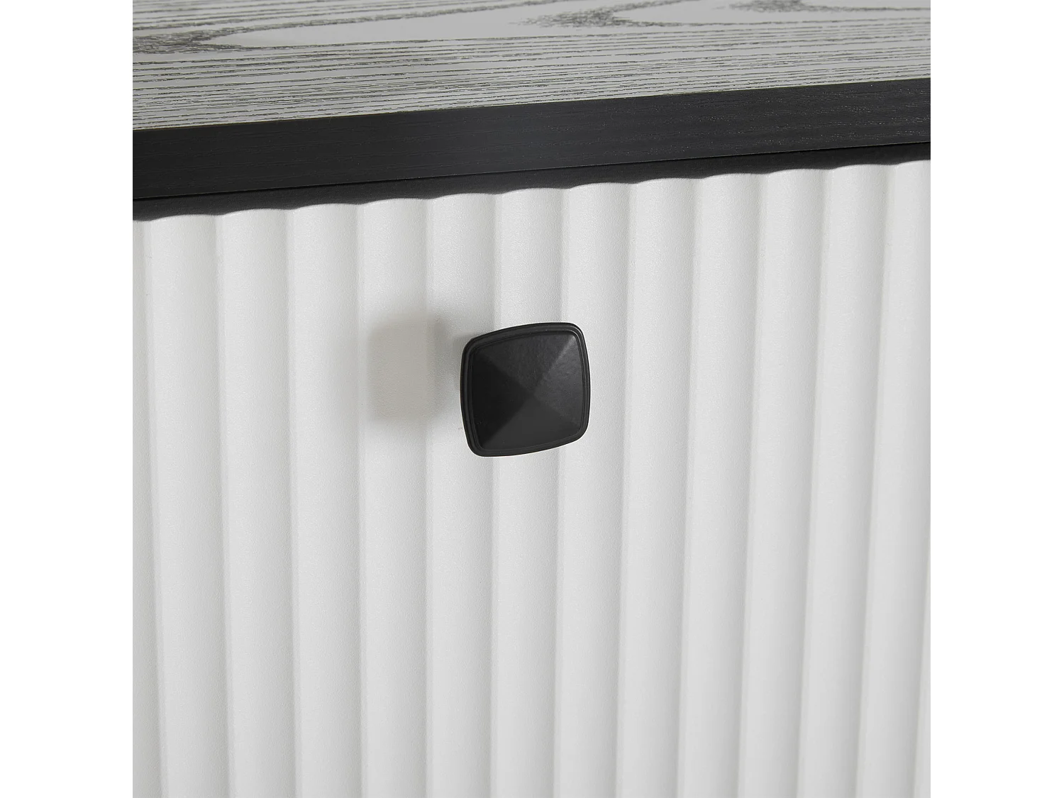 Meuble à chaussures 90x25x121 cm, rangement multifonction, tablettes réglables, panneaux de particules, blanc et noir