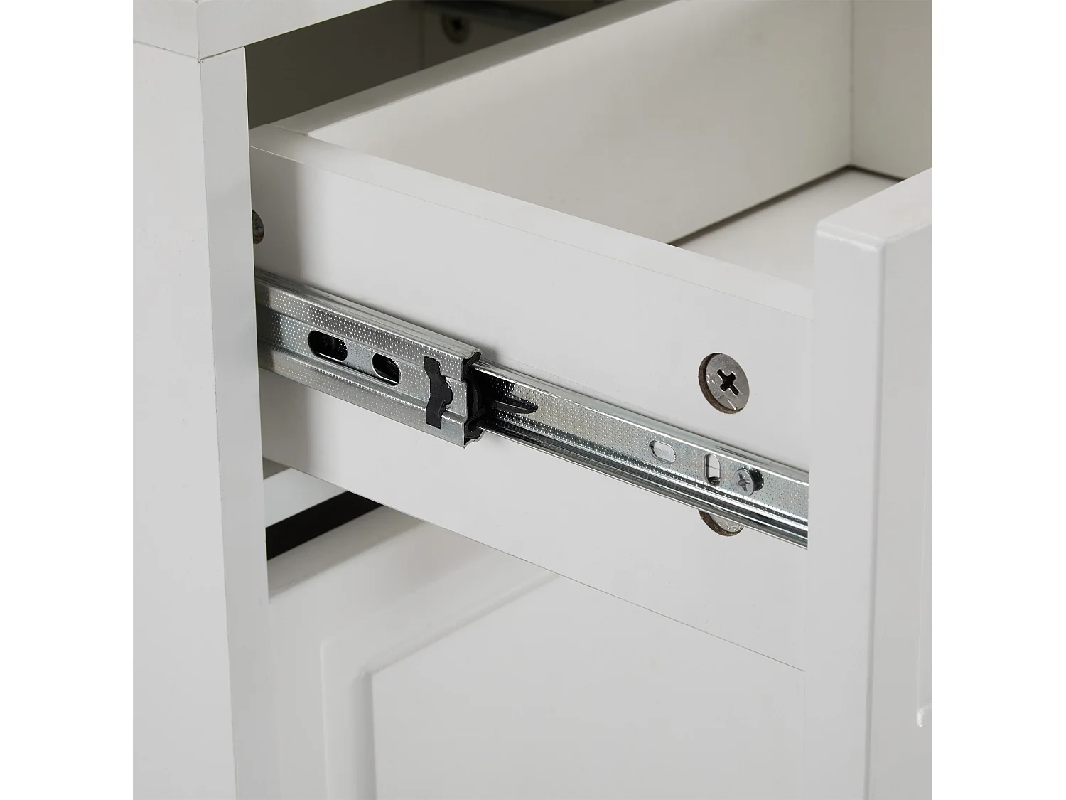 Meuble à chaussures 24x120x107cm meuble de rangement moderne stable MDF pour hall blanc