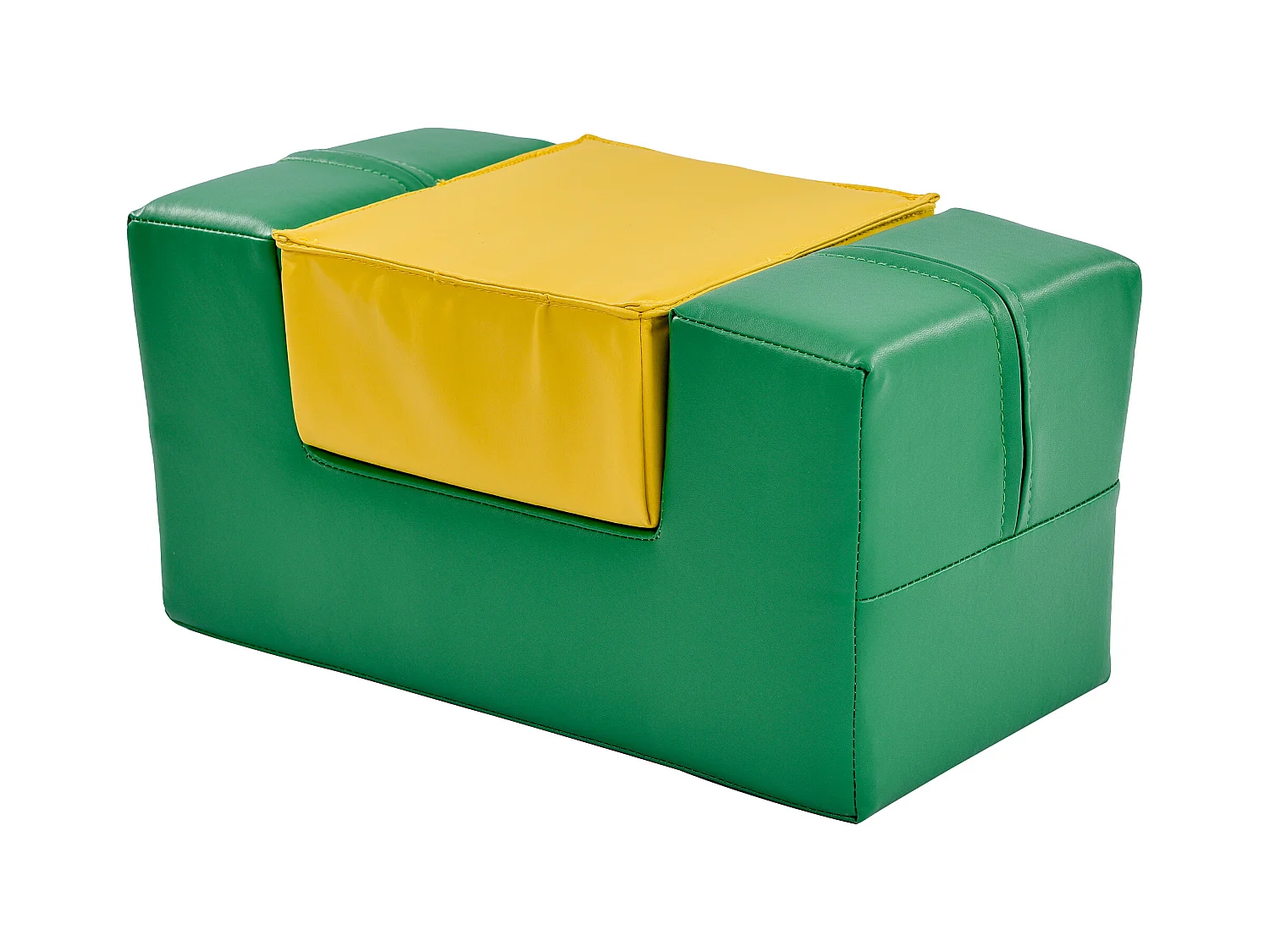 Blocs de mousse 60x40x20cm 6 Pièces Escalier et Toboggan pour Enfants Blocs de Construction Matériel PU couleur