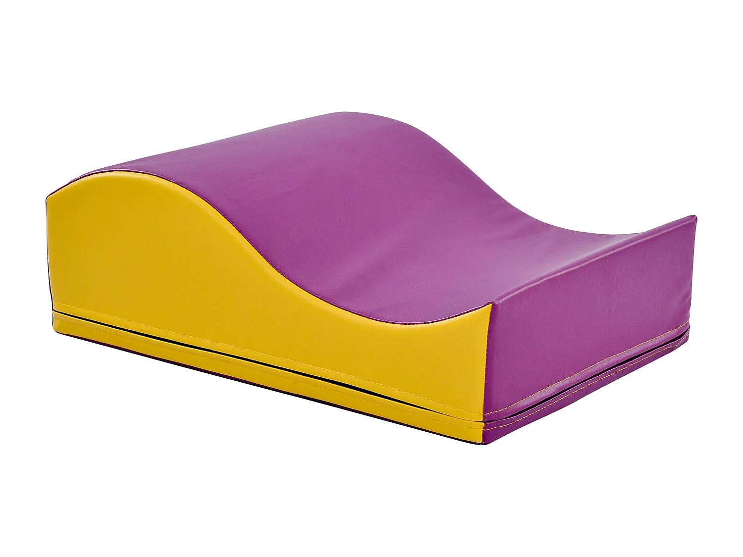 Blocs de mousse 60x40x20cm 6 Pièces Escalier et Toboggan pour Enfants Blocs de Construction Matériel PU couleur