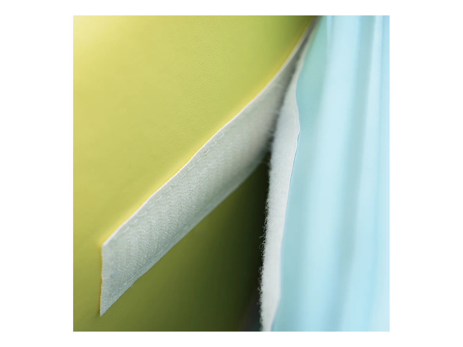 Bouwstenen 93.5x58x40.5cm met 6-in-1 set boog glijbaan en PU verborgen rits brengen Materiaal PU Geel