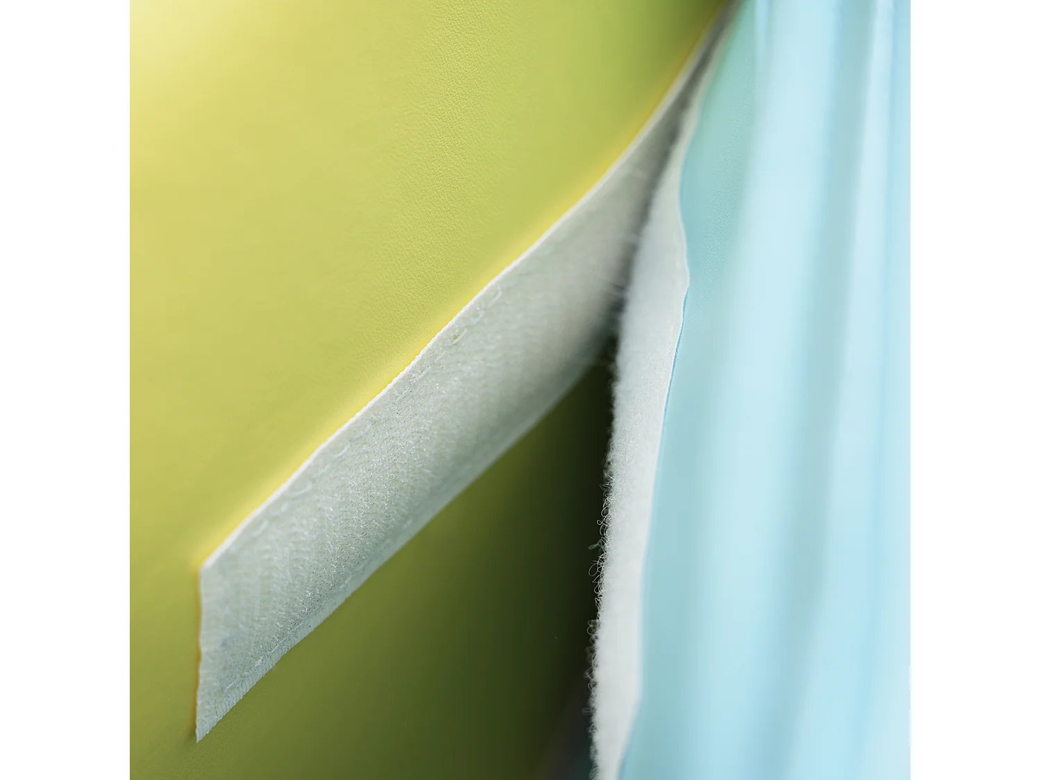 Bouwstenen 93.5x58x40.5cm met 6-in-1 set boog glijbaan en PU verborgen rits brengen Materiaal PU Geel