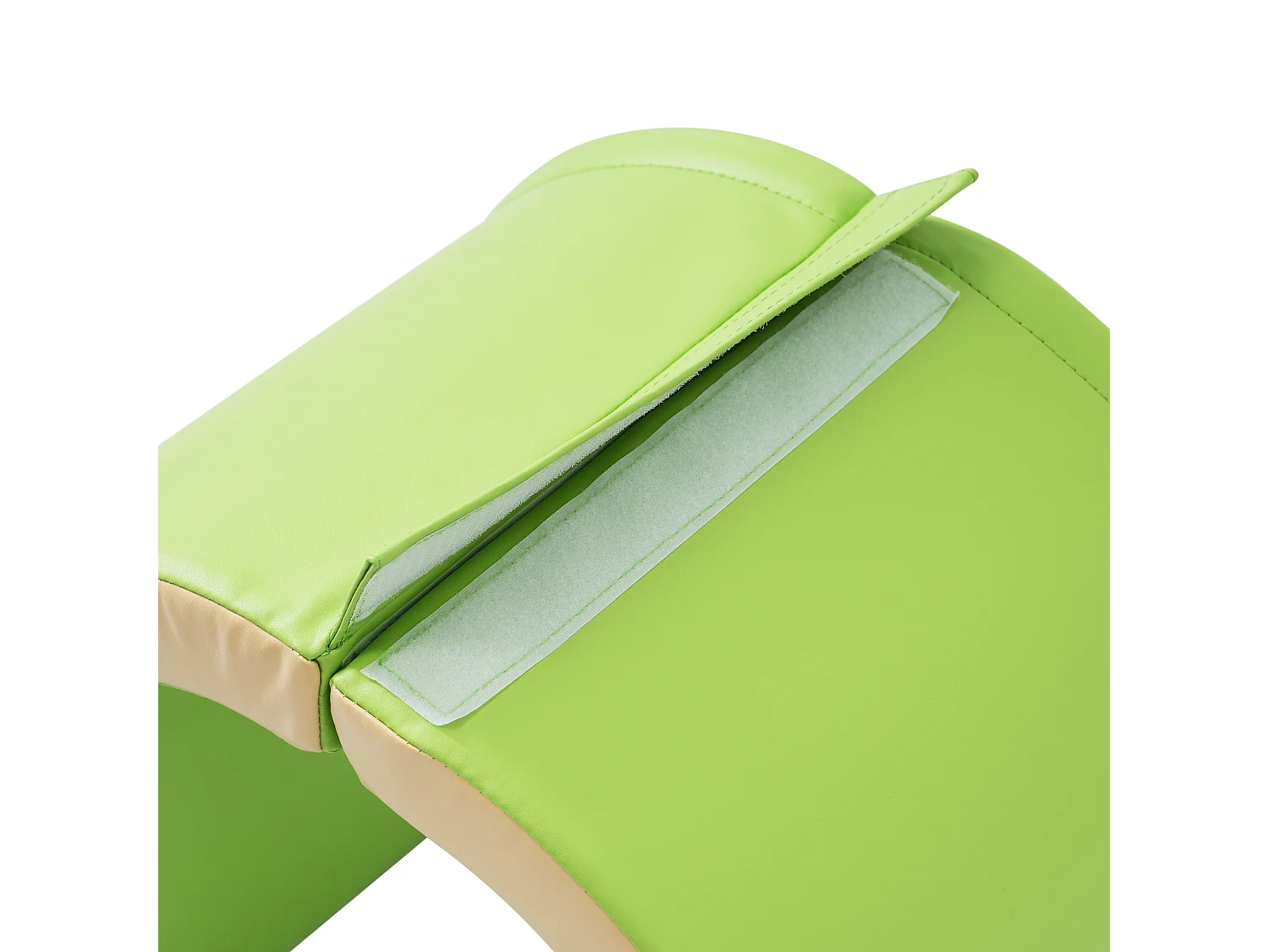 Blocs de motricité 6 en 1, arche à ramper, marches ondulées, surface facile à nettoyer, PU jaune