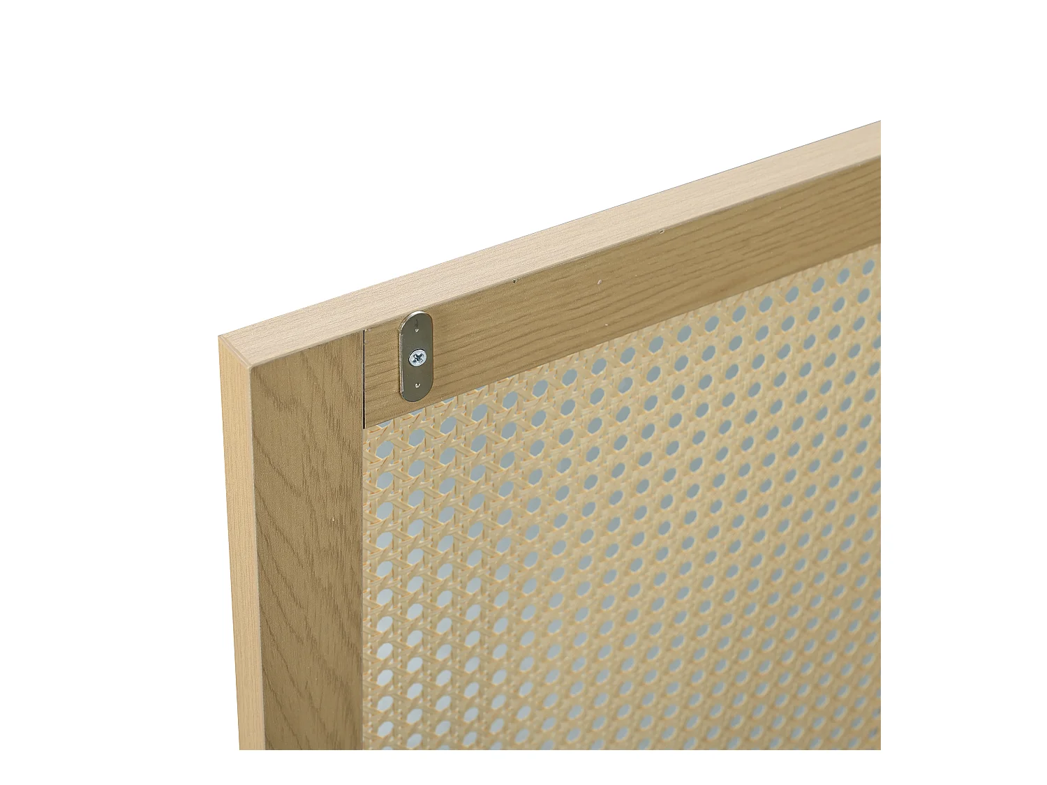 Schoenenkast 79,8x34,8x105,2 cm met vijf legplanken, naturelkleurig spaanplaat, voor woonkamer