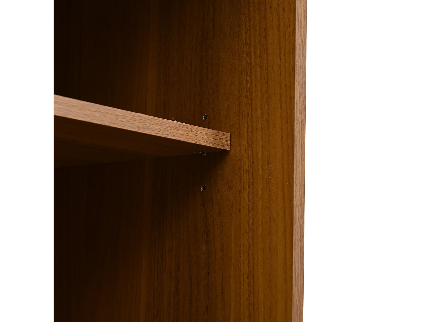 Buffet 100x37x90 cm avec des séparateurs et des tiroirs réglables panneaux de particules couleur naturelle pour salon